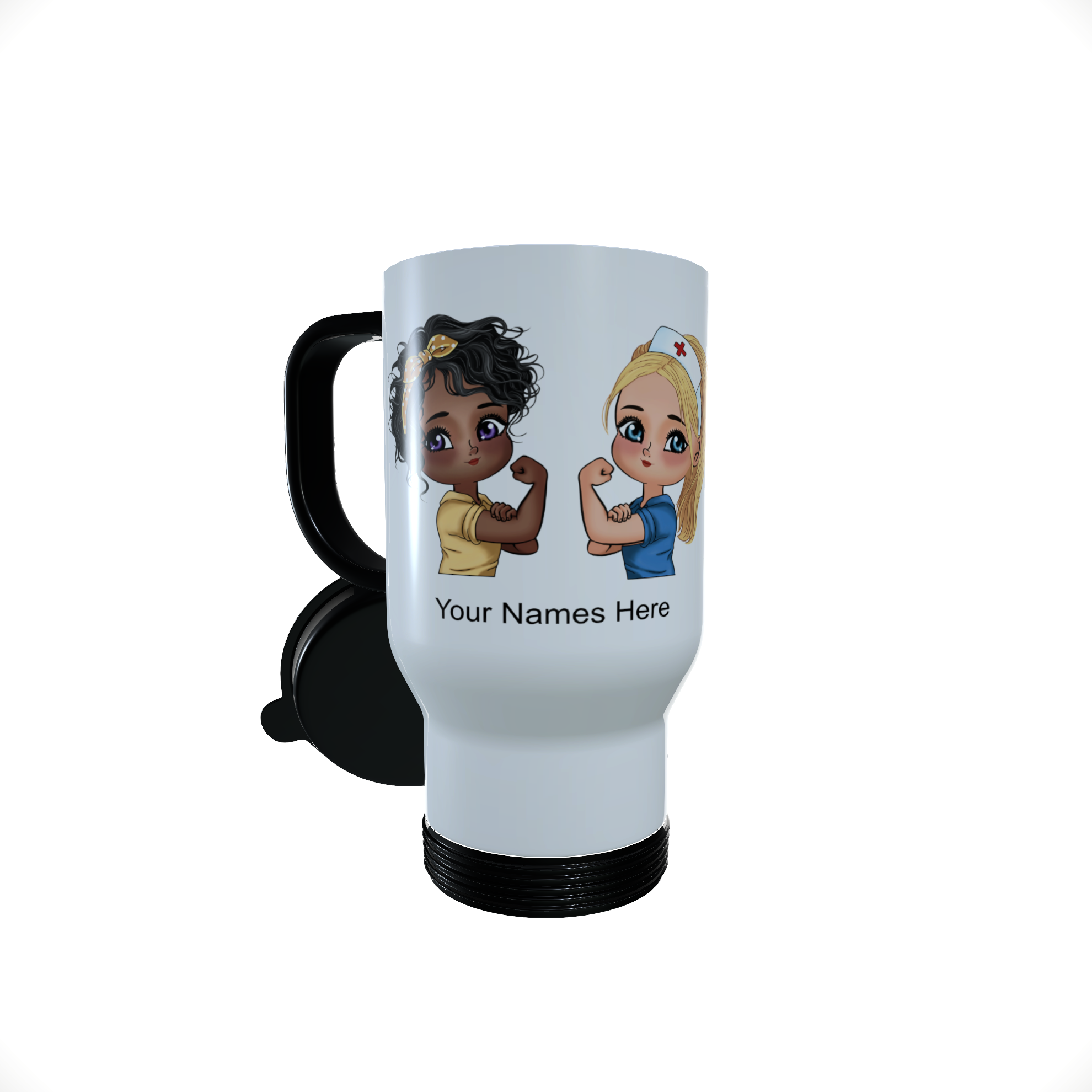 Best Friends Forever - Nurses Travel Mug,